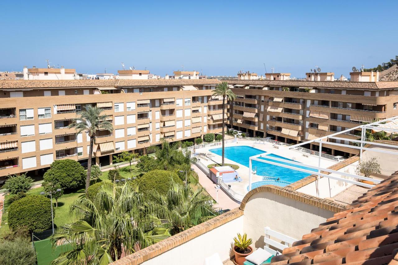 Beach Paradise Flat In Denia Centre W/ Large Pool Dış mekan fotoğraf
