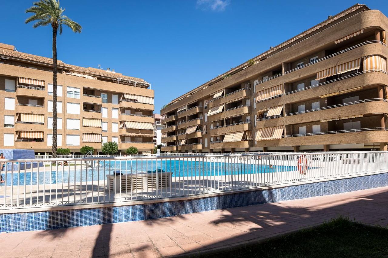 Beach Paradise Flat In Denia Centre W/ Large Pool Dış mekan fotoğraf